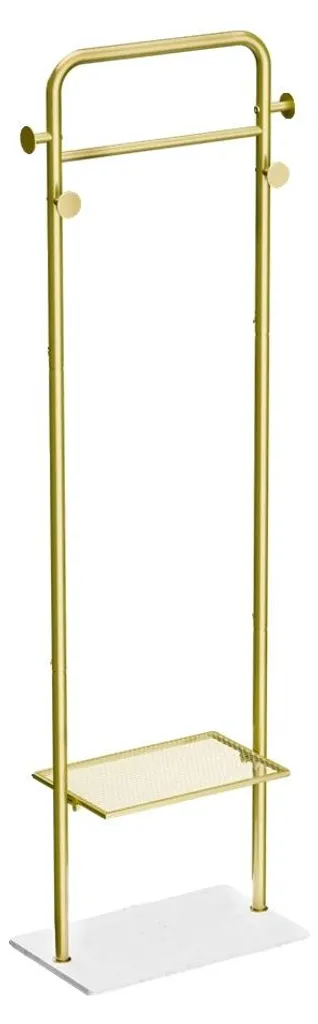 Portemanteau doré en métal design moderne haut de gamme modèle Oro-X
