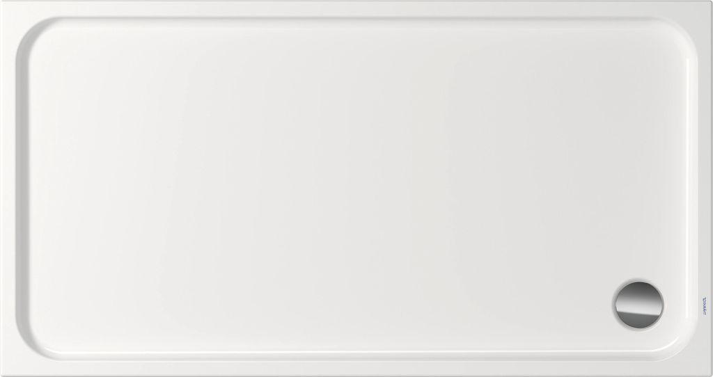 Duravit D-Code Duschwanne, 1700x900mm, Rechteckig, Einbauversion, 720267000000001