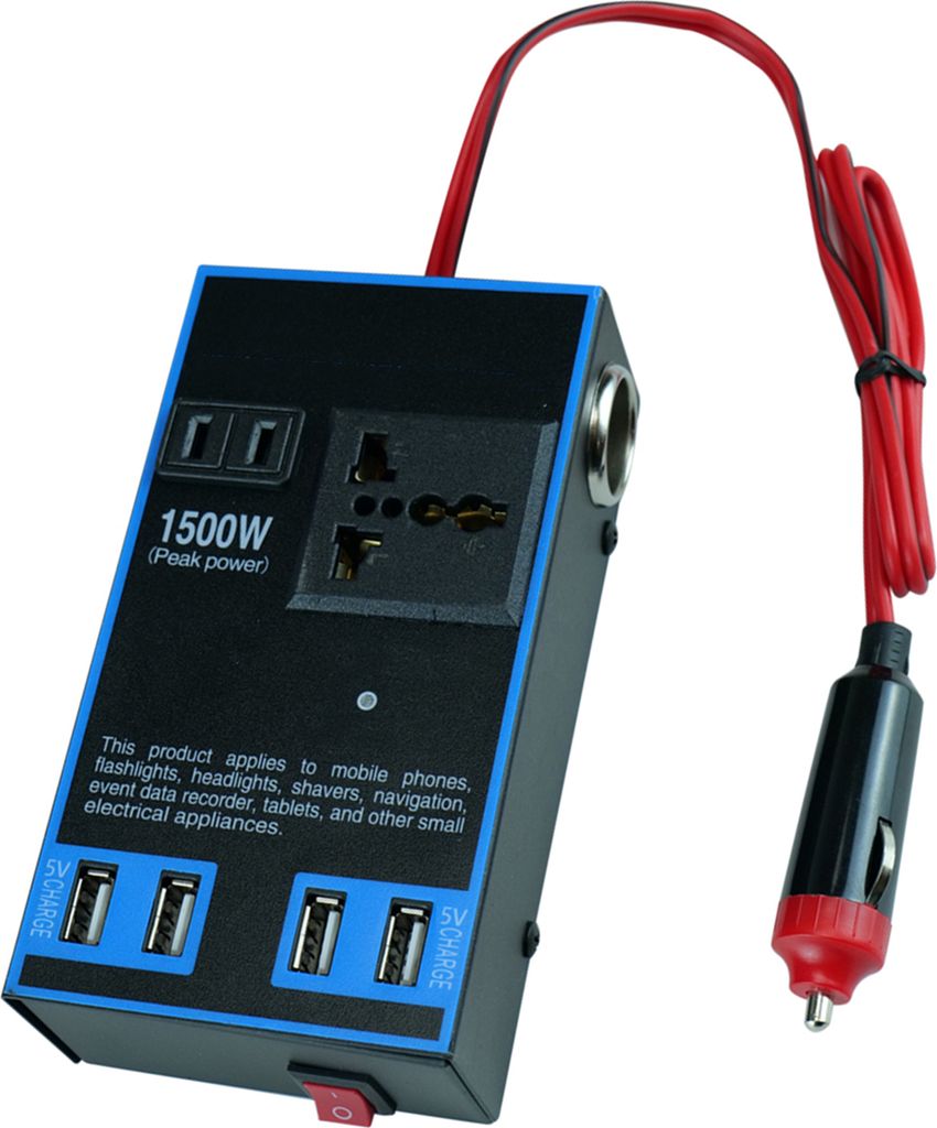 convertitore di potenza per auto da 1500W - Converte Immagine del prodotto 