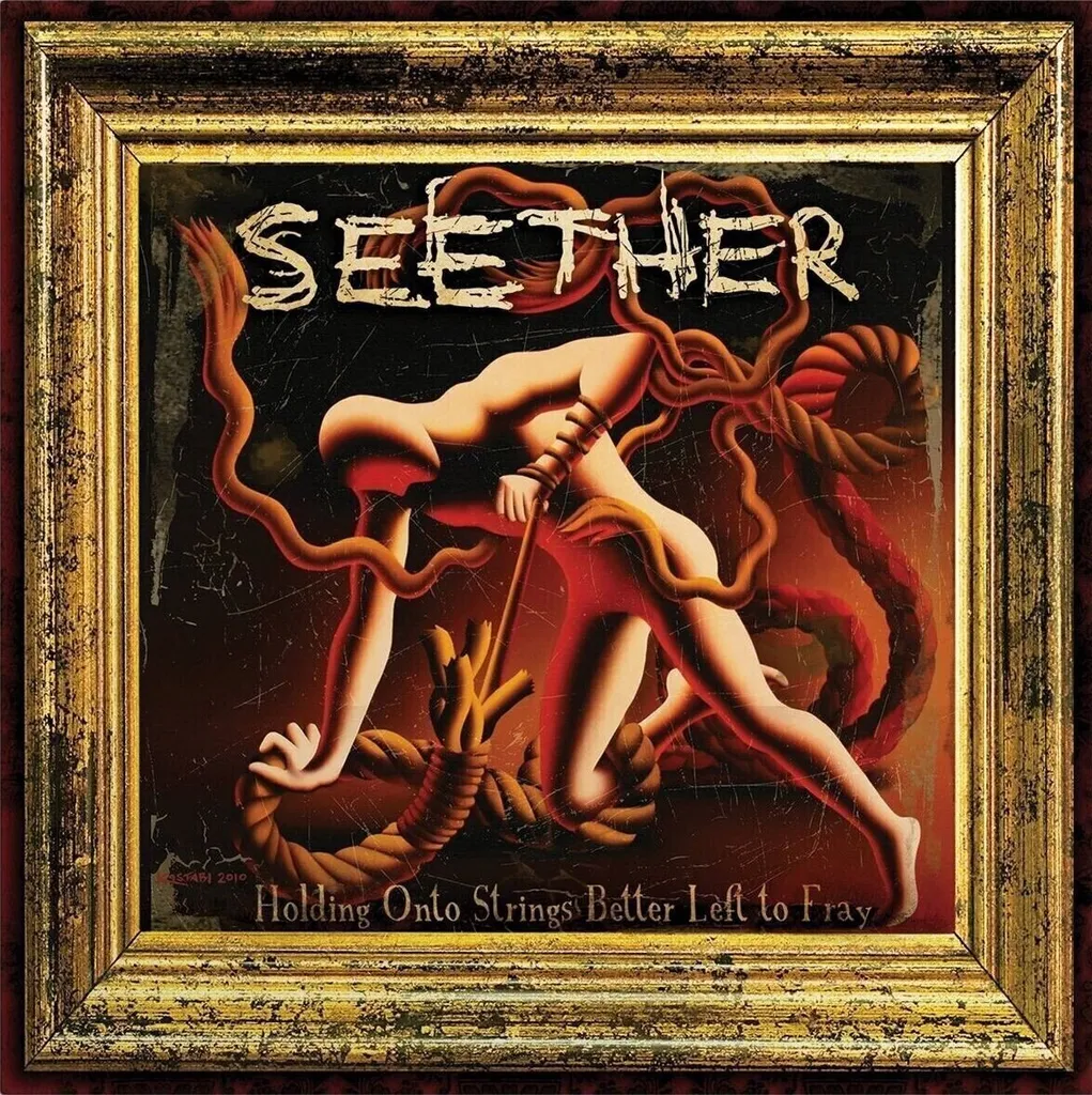 Vinyle Seether Holding Onto Strings LP Gris - Son Analogique Pur