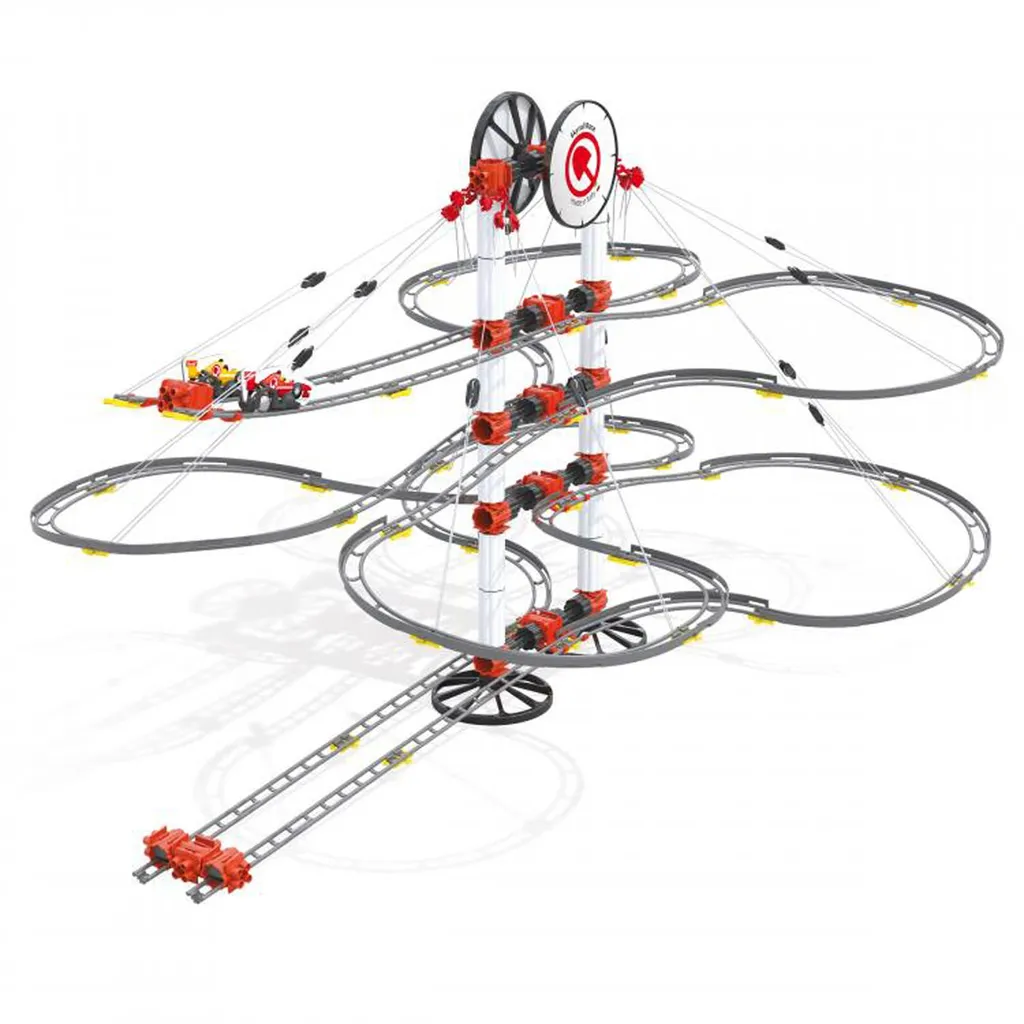 Jeu de Construction Éducatif Skyrail Race 187 pcs pour Enfant de 7 ans