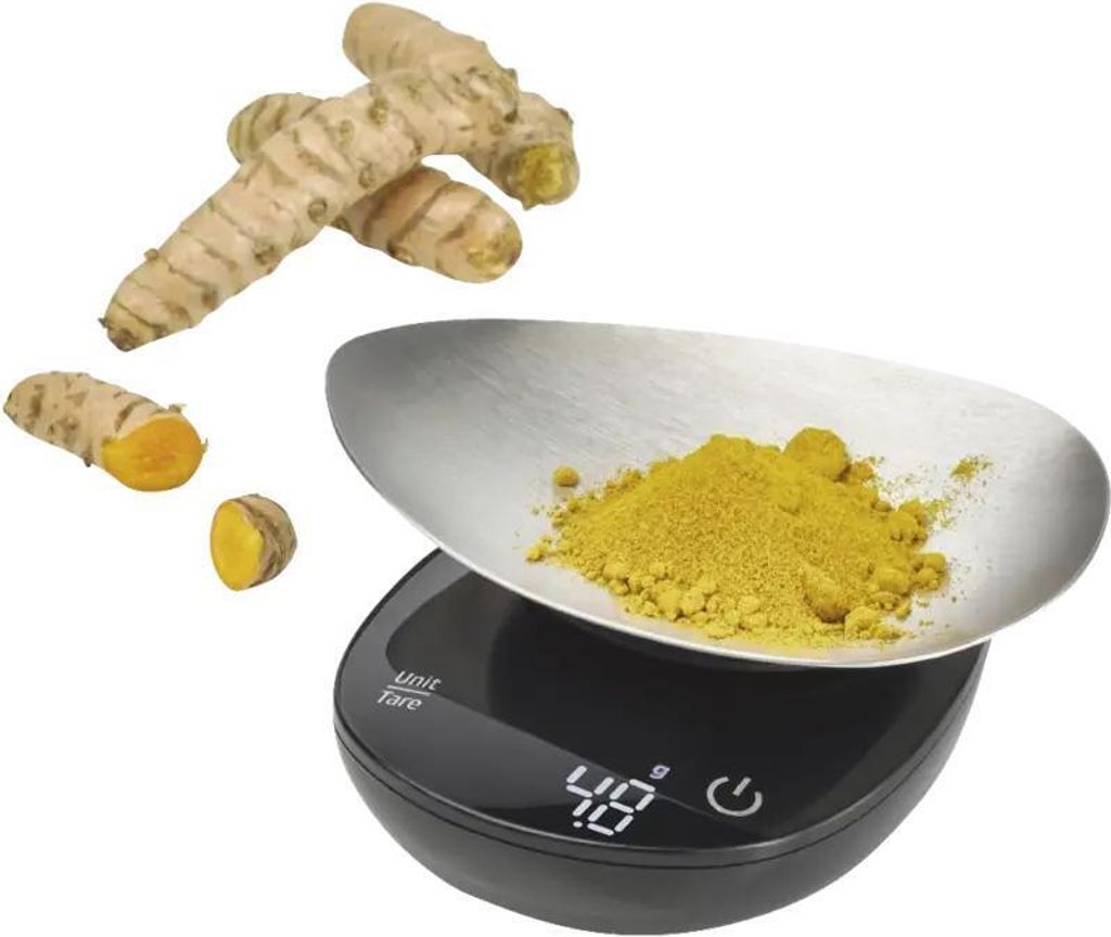 caso Küchenwaage FinoCompact schwarz für max. 0,5 kg