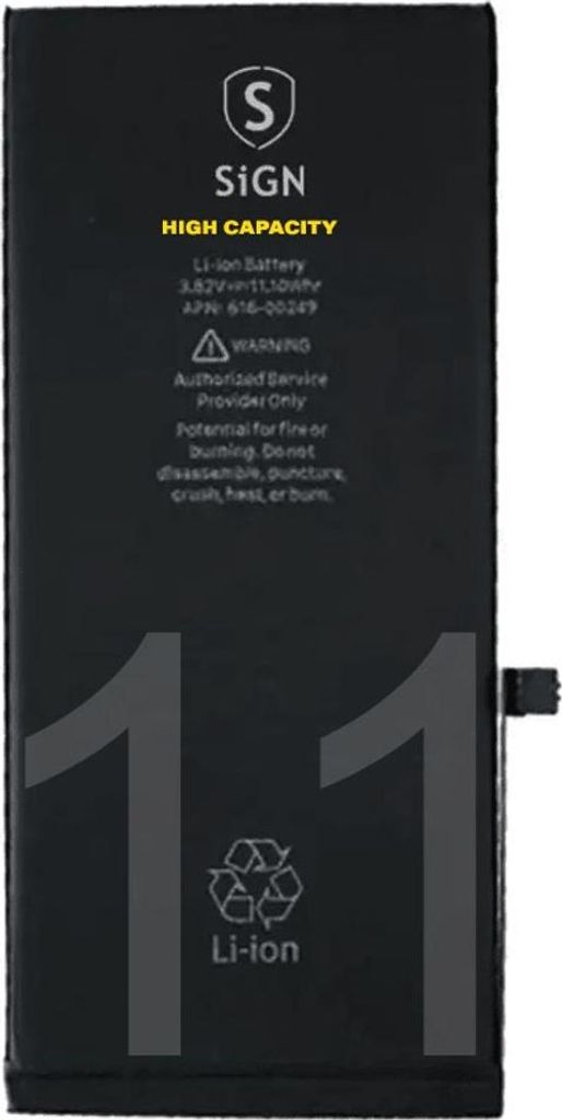 Hochleistungsakku für iPhone 11 - 3470 mAh Produktbild 