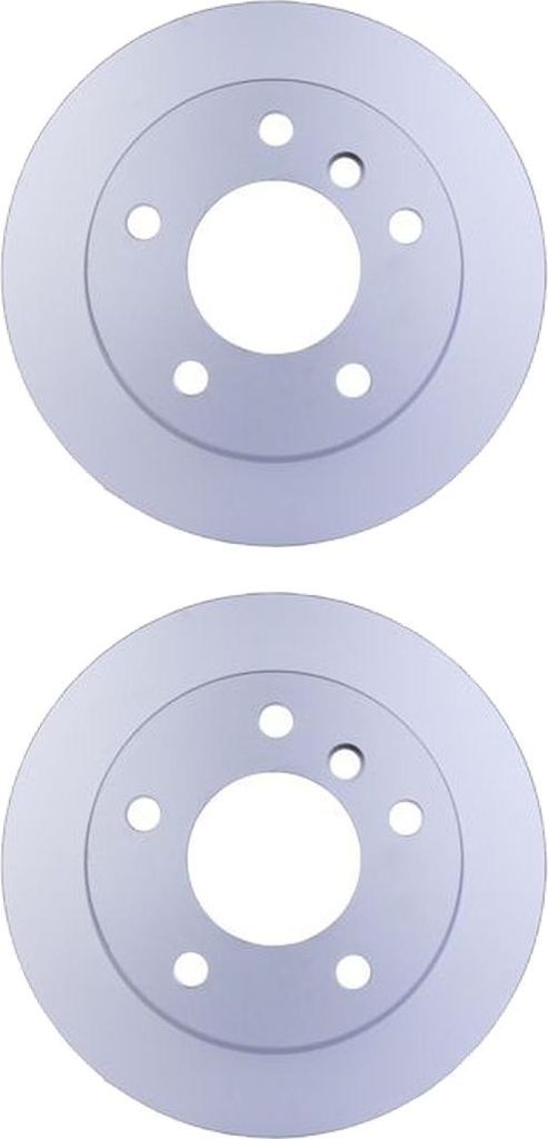 2 Bremsscheiben voll Ø 75 mm 10 mm HELLA passend für u.a. BMW Z3