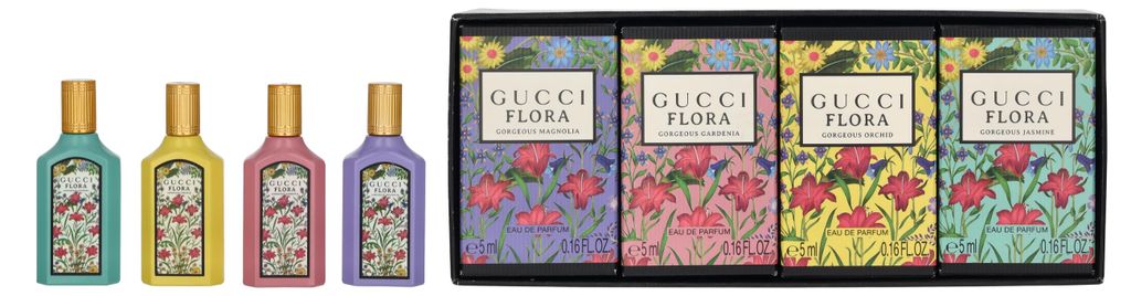 Gucci Flora Miniature Giftset 4x5ml - Edp Spray Produktbild 