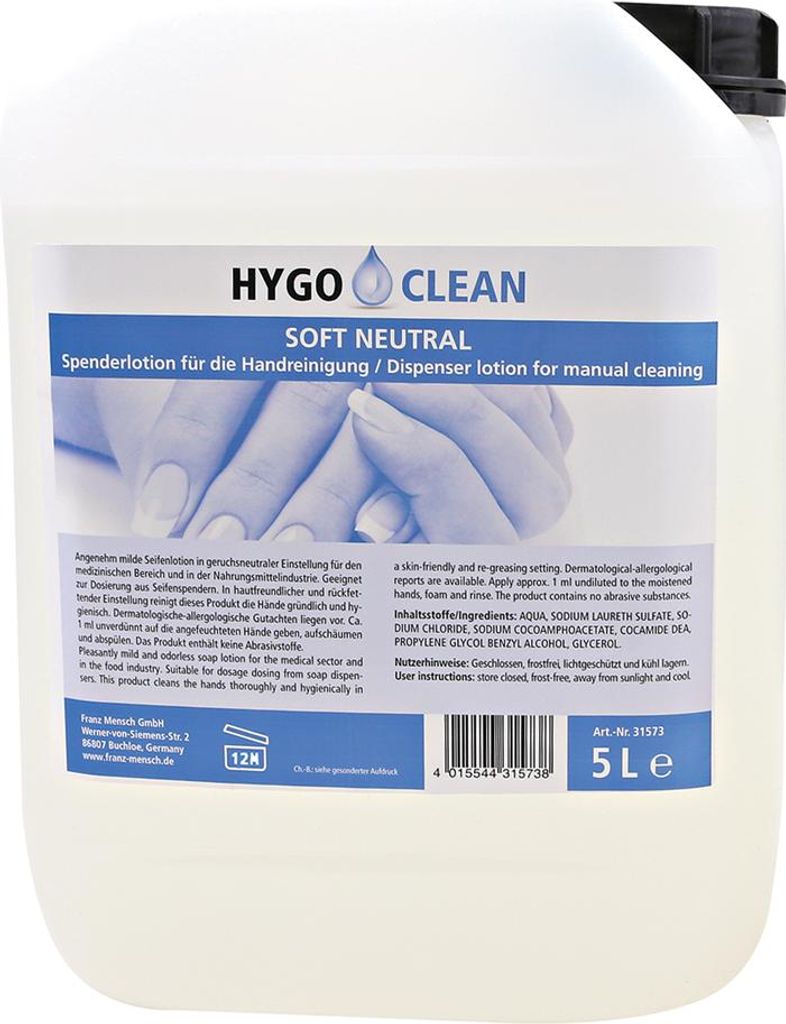 Hygoclean Flüssigseife Soft Neutral