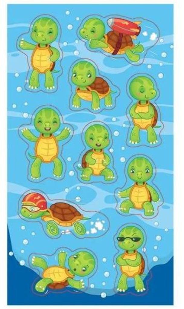 Autocollants Tortues - Ranok-Creative Image du produit 