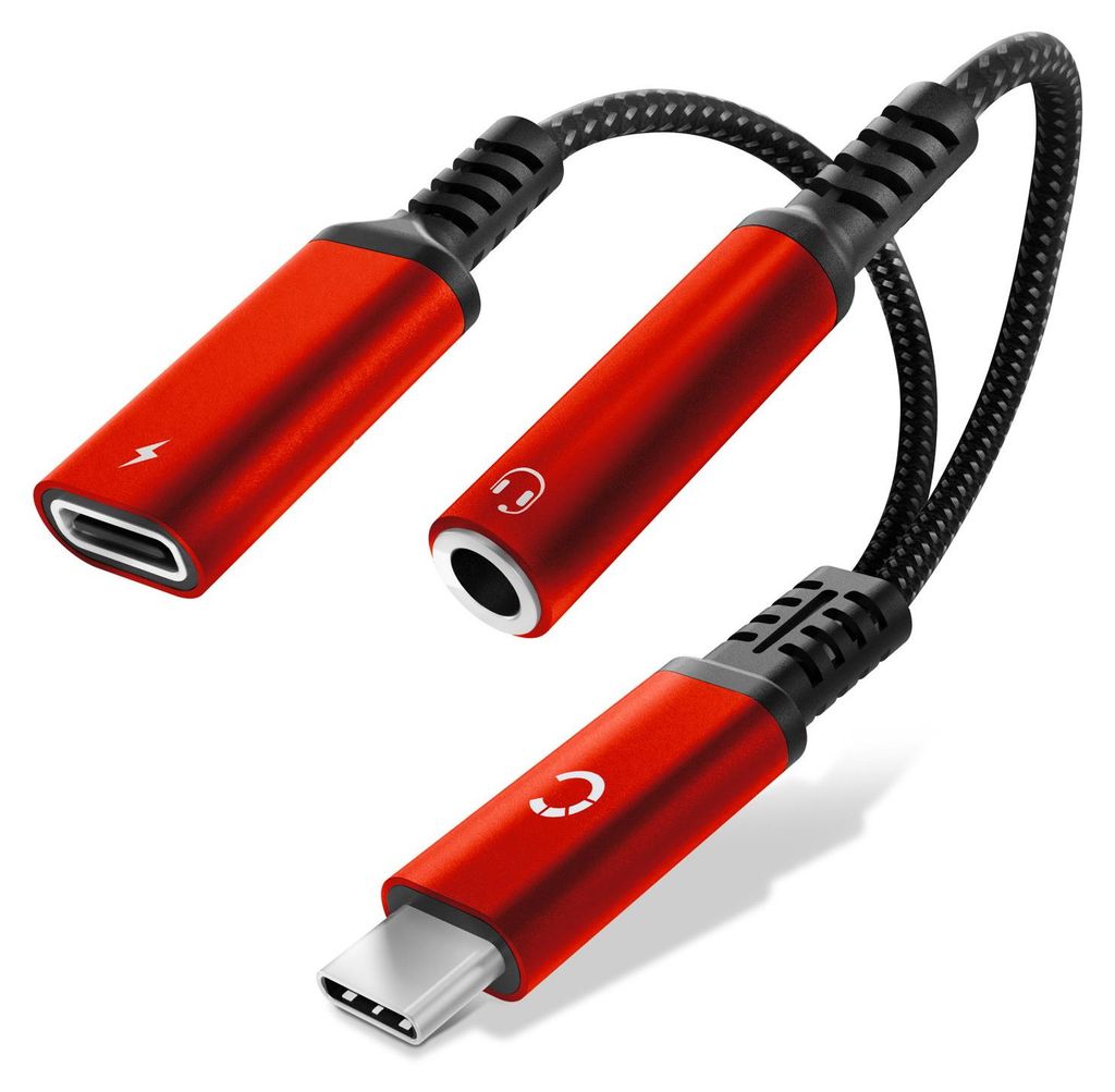 CELLONIC Audio Adapter kompatibel mit Motorola edge 60 pro, Produktbild 