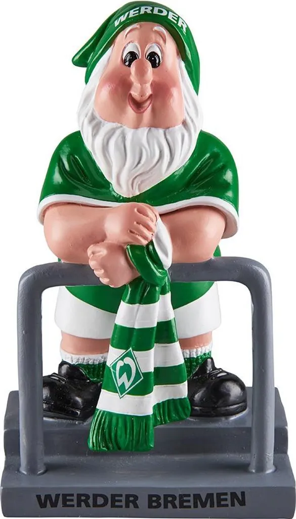 Nain de jardin debout SV Werder Brême résistant aux UV petit modèle