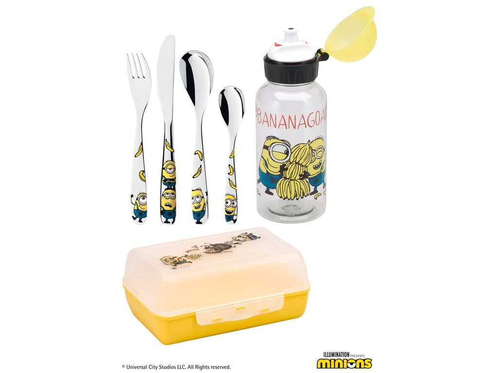 WMF Kinderbesteck Minions 6-teilig