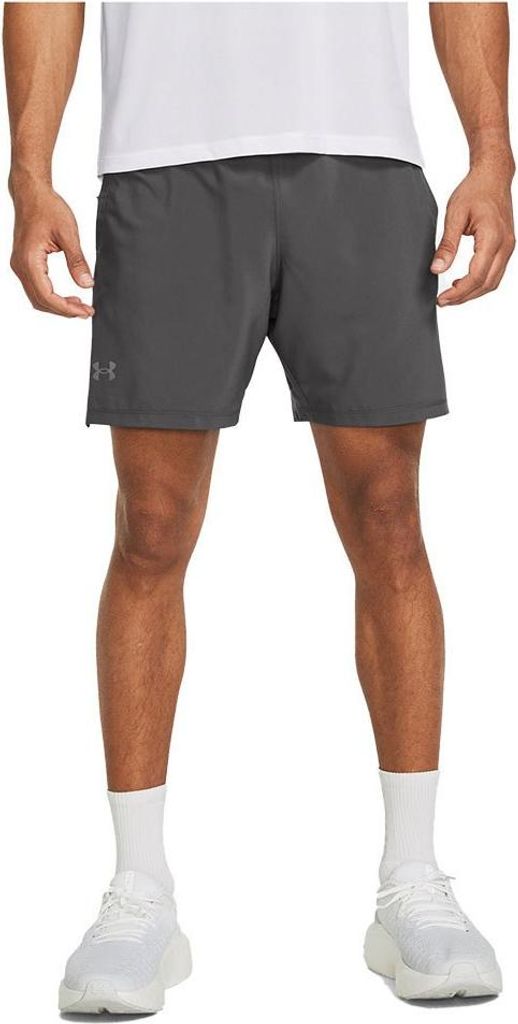 Under Armour Launch Elite 2In1 7'' Short - castlerock, Größe:L