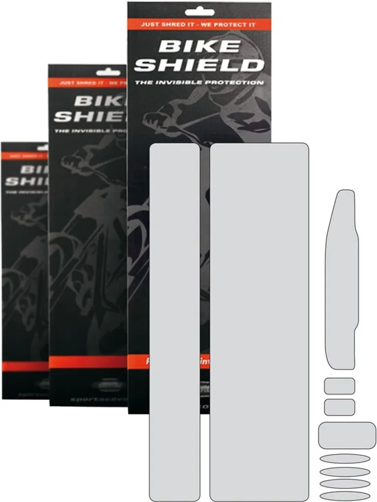 Bikeshield Minimaster Protection Cadre Adhésive Transparente x10
