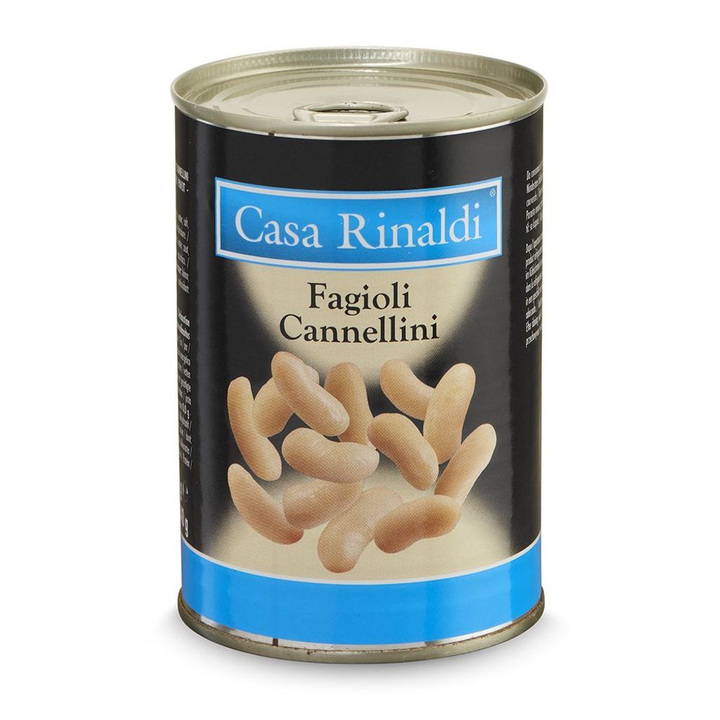 Casa Rinaldi haricots blancs Cennellini 400g, poids égoutté Image du produit 