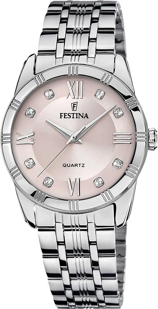 Orologio Donna Festina F16940/C: Raffinatezza Silver e Pietre Brillanti