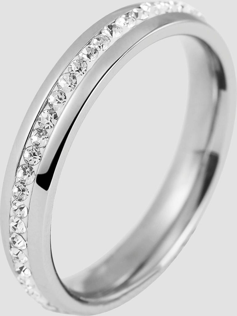 Akzent Damen-Ring aus Edelstahl