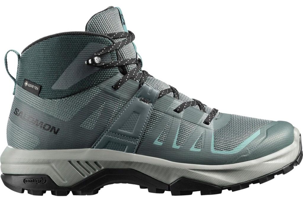 SALOMON SHOES EXTEND 2 MID GTX W Sedsa/Wrought I Sedona Sage/Wrought Iron/Oil Blue Sedona Sage/Wrought Iron/Oil Blue 42