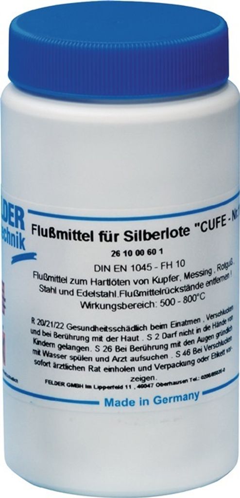 Flussante Felder per saldature in argento CuFe No.1 Immagine del prodotto 