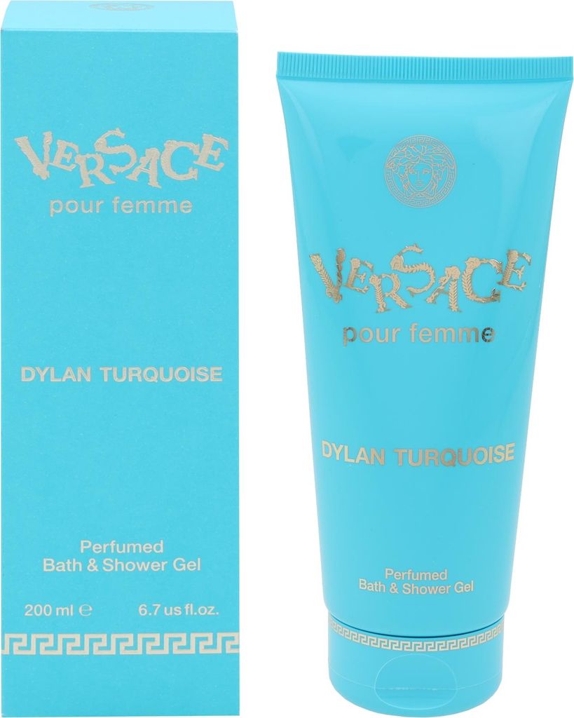 Versace pour femme Dylan Turquoise Gel bagno e doccia Immagine del prodotto 