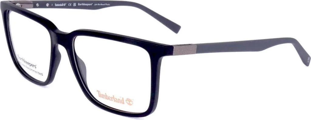 Lunettes Homme Timberland TB1740 002 Noir Mat Branches 145mm Confort