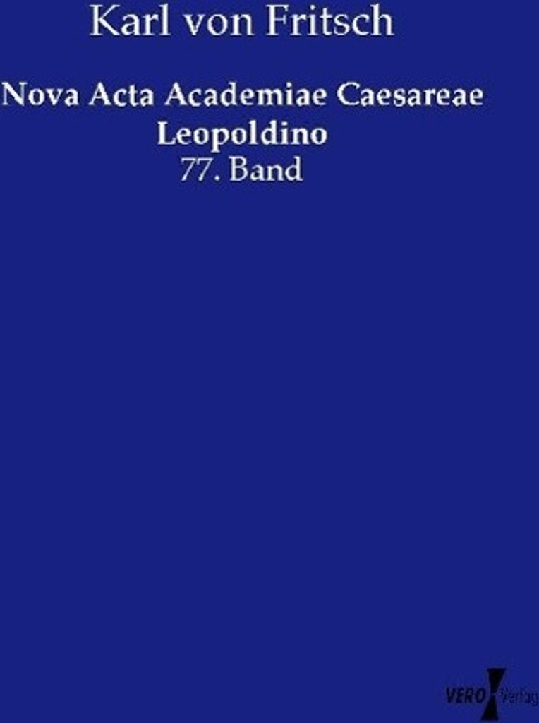 Nova Acta Academiae Caesareae Leopoldino