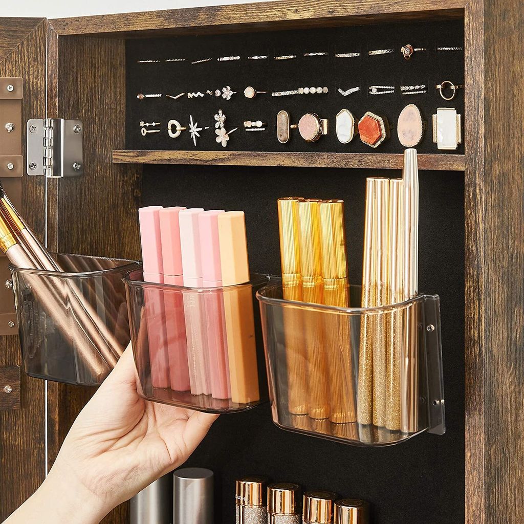 SONGMICS Schmuckschrank Spiegelschrank mit Schublade, Produktbild 6
