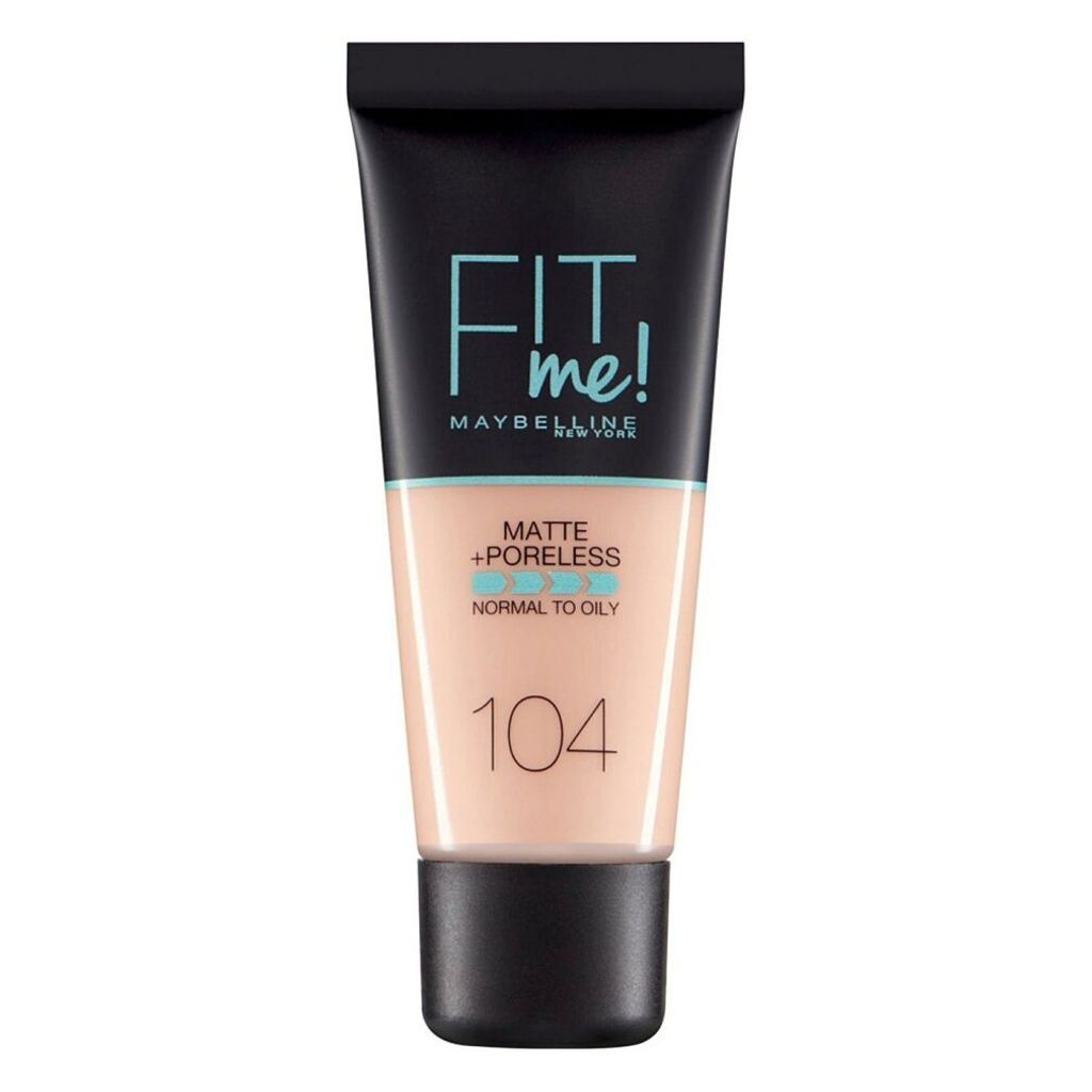 Maybelline New York Fit Me Matte + Poreless Liquide Foundation 104 Soft Ivory 30ml