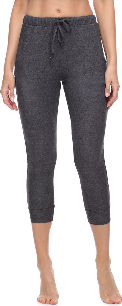 Merry Style Damen 3/4 Hose MS10-278(Dunkelmelange, XS)