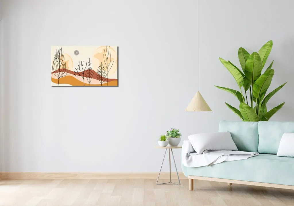 Tableau Désert Déchiré 70 x 40 cm - Décoration Murale Format Paysage