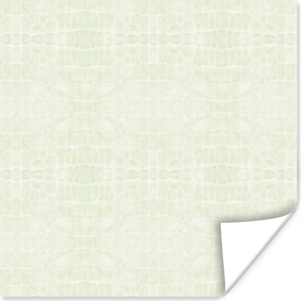 MuchoWow Poster Leder - Textur - Tierhaut 50x50 cm - Wohnzimmerdekoration