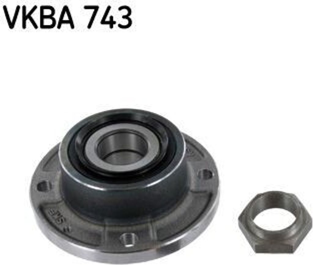 SKF VKBA 743 Radlagersatz OE 370142 kompatibel mit C15, BX, Xantia