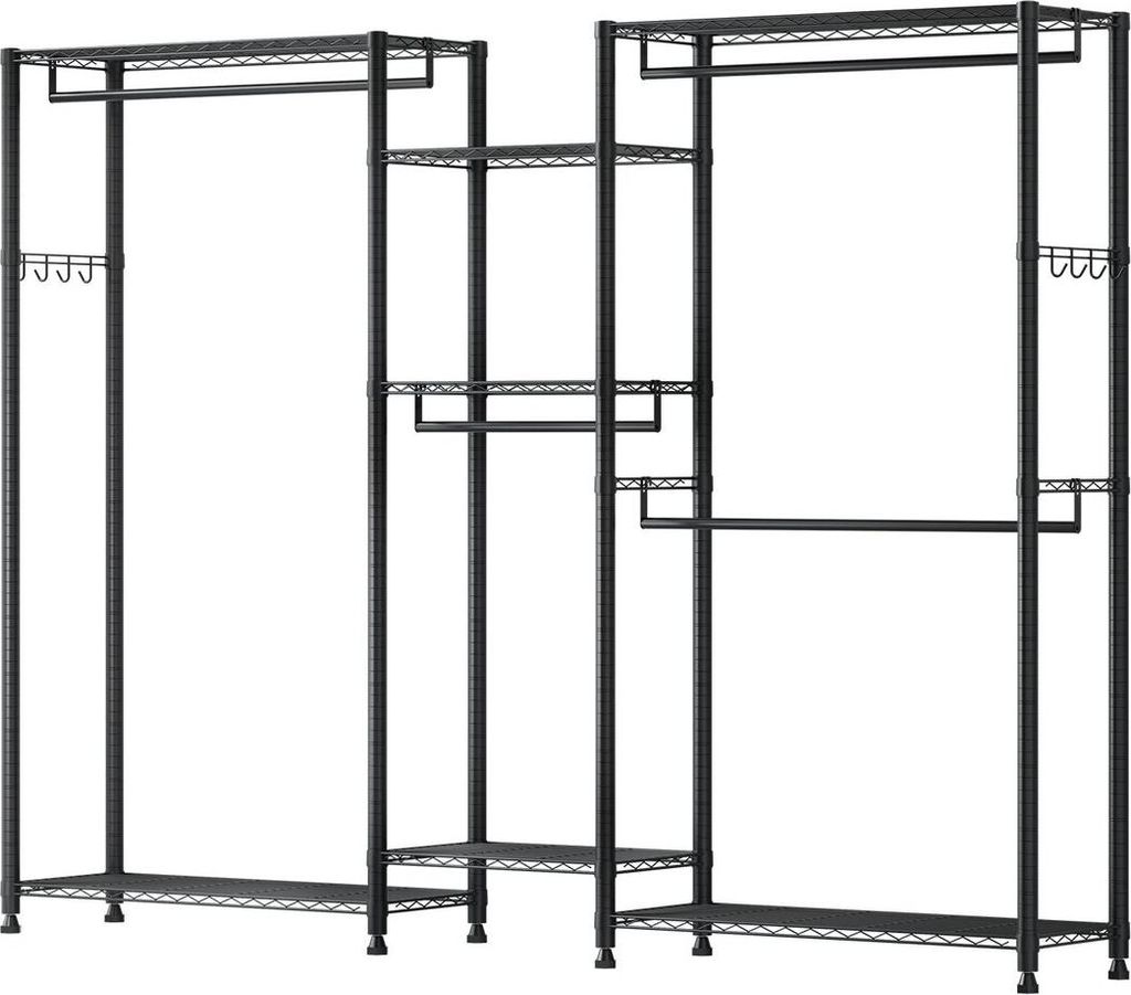 Kleiderständer, strapazierfähiger Kleiderschrank, 7 Produktbild 