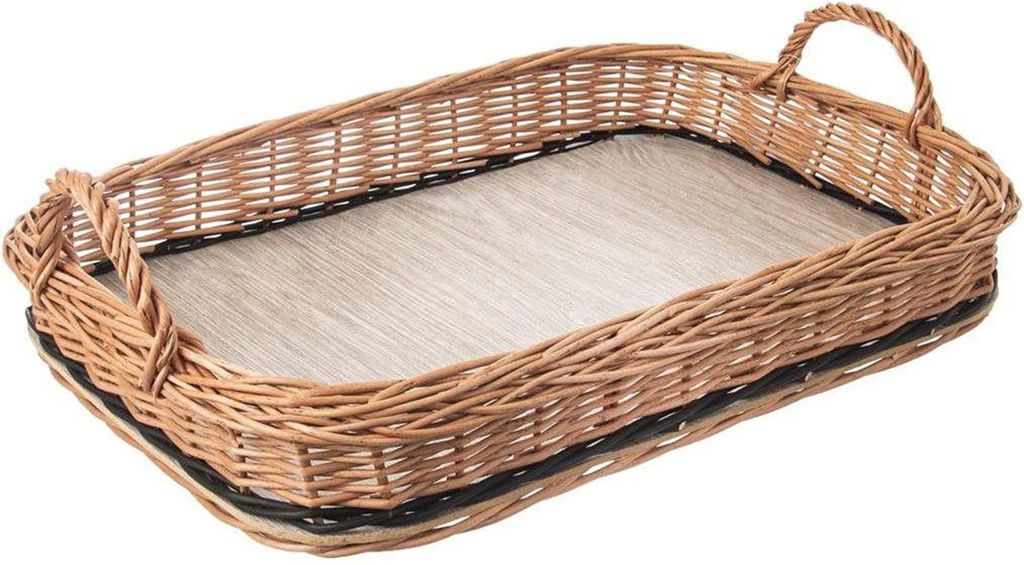 Ratanový podnos ORION s uchy 46x31 cm Obrázek produktu 