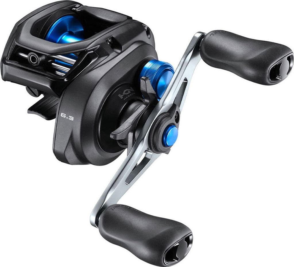 SHIMANO SLX, 151A, Linkshand, Baitcast Angelrolle, Sternbremse, SLX151A