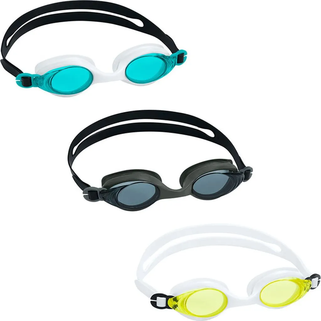 Lunettes de natation antibuée enfant Bestway avec sangle confortable