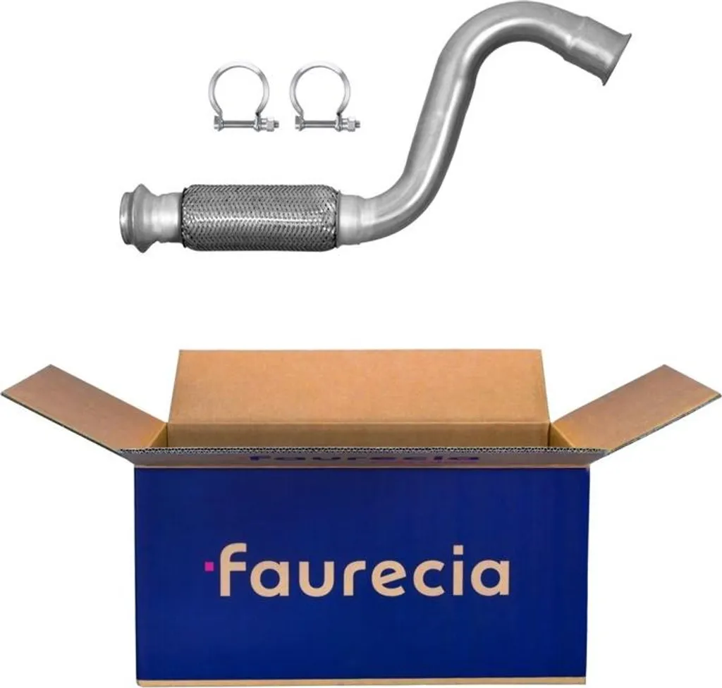 Tuyau d'échappement en acier aluminisé HELLA pour Citroën Berlingo 2008+
