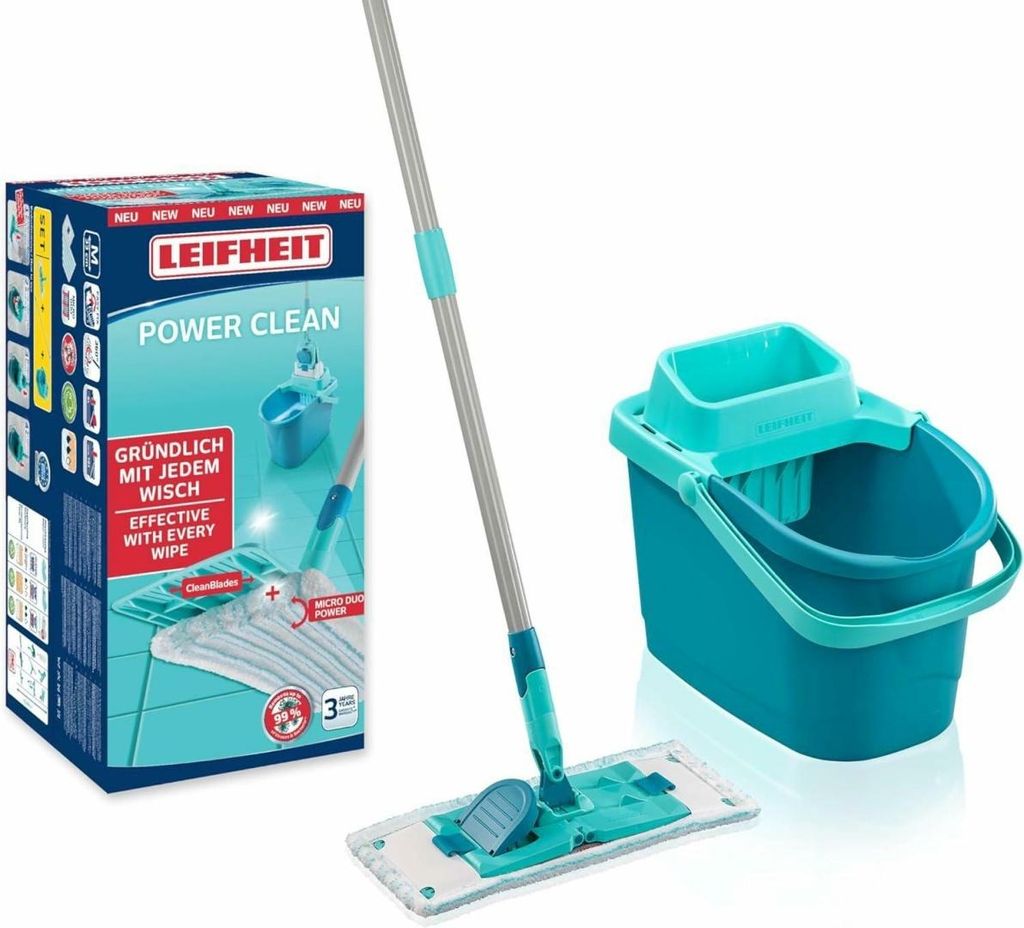 LEIFHEIT Gridas uzkopsanas komplekts PowerClean M + main. Obrázok produktu 