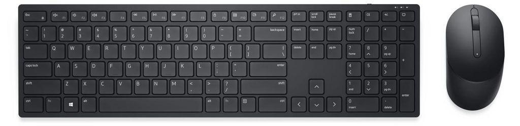 DELL Pro-Tastatur und -Maus – KM5221W - US international Produktbild 
