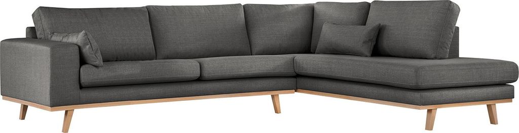 home24 Ecksofa mit Ottomane