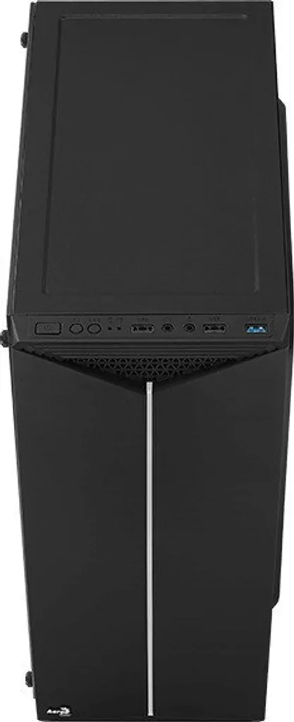 Boîtier PC Aerocool Split Midi Tower Noir avec Ruban LED RGB Stylé - 9