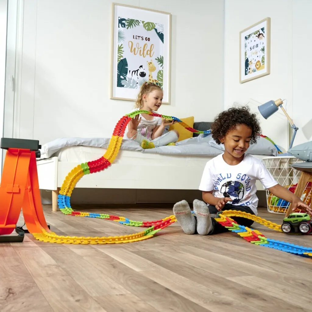 Smoby FleXtreme Superlooping Set Multicolore de 23 Pièces de Construction - 37