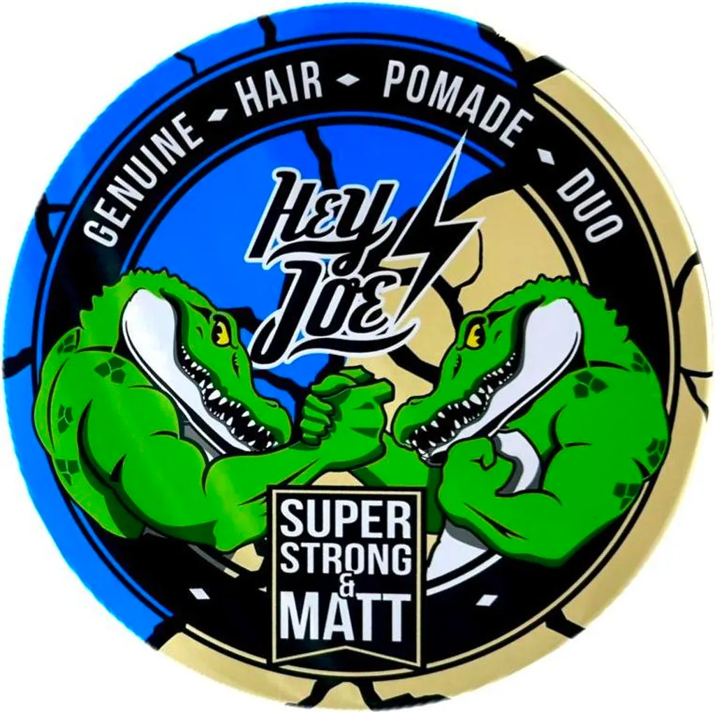 Pommade à base d'eau Hey Joe Duo Strong & Matte - Fixation Forte 100ml