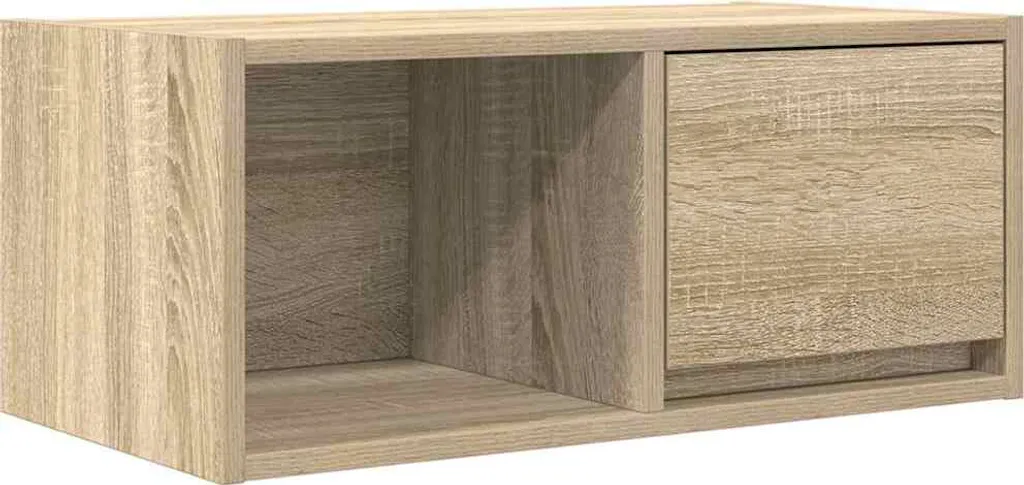Porta TV Sospeso Rovere Sonoma SYFAX™ 60x31x25,5 cm Legno
