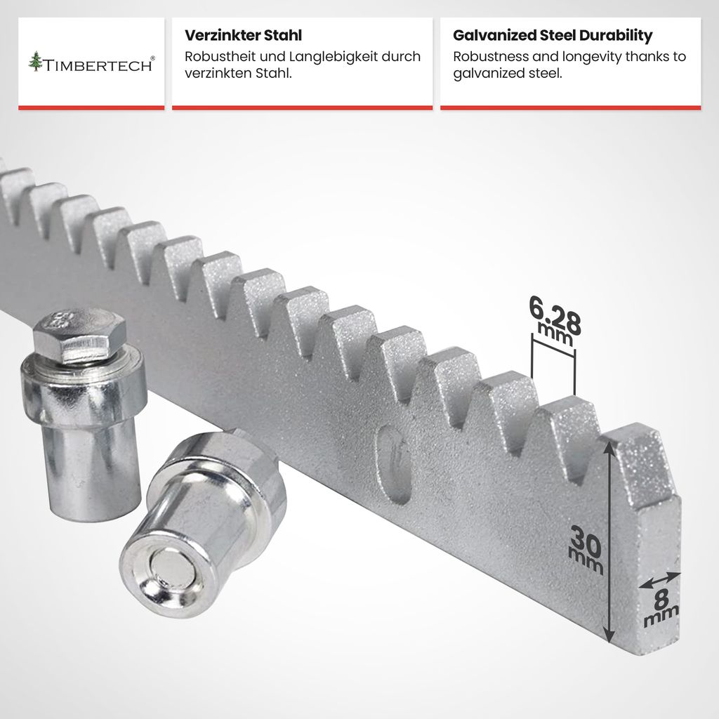 TIMBERTECH® Schiebetorantrieb Set - bis 600 kg Torgewicht, Produktbild 11