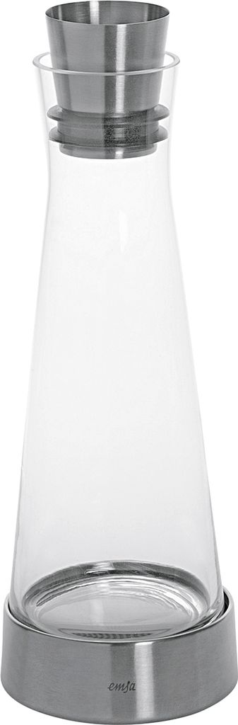 Caraffa refrigerante Emsa Flow Slim, vetro, argento, 39,3 x Immagine del prodotto 