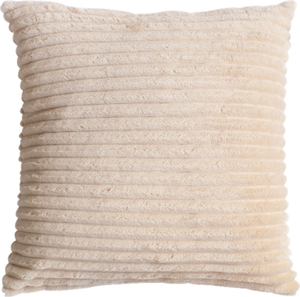Ultra Soft Comfy Flanell Stoff dekorative Kissenbezug Kissenbezug, 18 x 18 Zoll ohne Kisseneinsatz, Beige