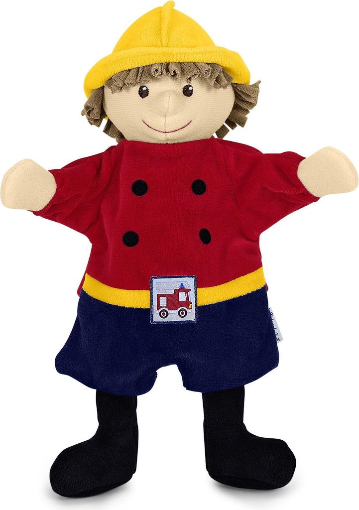 Sterntaler 3601643 Handpuppe Feuerwehrmann, 30 x 27 x 10 Produktbild 