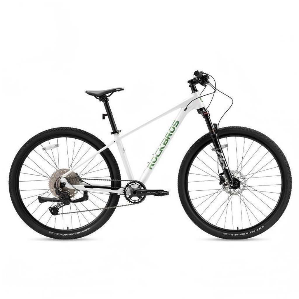 ROCKBROS MT400 29 Zoll Mountainbike Fahrrad für Herren und Damen Shimano 10 Gang mit ALU Rahmen Mountainbike M(18 Zoll Rahmen) Weiß