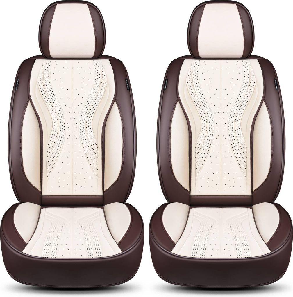 Ssangyong Rexton 2 Bj ab 2017 kompatible Schonbezüge in Braun/Beige M6