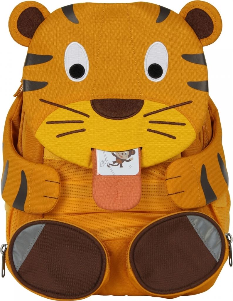 AFFENZAHN Große Freunde Tiger Rucksack Kinder gelb Produktbild 6