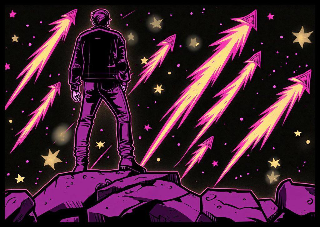 Plakat 66,5x46,5cm Träume Jenseits der Welt